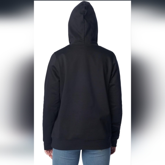 NWOT Columbia Black Hoodie Sweatshirt - Picture 2 of 6